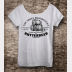 Butterbeer Harry Potter Shirt, Women's Off The Shoulder Slouchy Tee in Silver