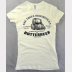BUTTERBEER Harry Potter Shirt. Women's Stretchy Fitted Tee. Ivory