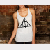 Deathly Hallows Racerback Harry Potter Tank Top