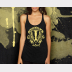 Hufflepuff Racerback Harry Potter Tank Top  - XSmall thru 2XLarge Sizes