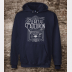 Leaky Cauldron Hoody Harry Potter Sweatshirt. Diagon Alley Unisex Navy Hoodie