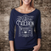 Leaky Cauldron Shirt Off The Shoulder 3/4 Sleeve Slouchy Harry Potter Top