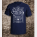 Leaky Cauldron Shirt Harry Potter Unisex Navy Tee with Off-White Ink