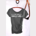 Muggle World Harry Potter Shirt, Women's Off The Shoulder Slouchy Tee. Charcoal
