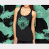 Slytherin Racerback Harry Potter Tank Top  - XSmall thru 2XLarge Sizes