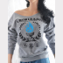 TriWizard Tournament Slouchy Sweatshirt. Off-The-Shoulder Sweatshirt