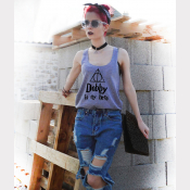 Dobby Is My Hero Racerback Harry Potter Tank Top - Sizes XSmall thru 2XLarge