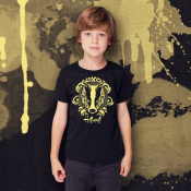 Hufflepuff Harry Potter Kid's Shirt Sizes Youth XS-XL Ringspun Cotton