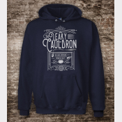 Leaky Cauldron Hoody Harry Potter Sweatshirt. Diagon Alley Unisex Navy Hoodie