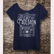 Harry Potter The Leaky Cauldron Shirt Women's Off The Shoulder Slouchy