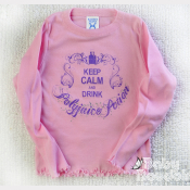 Harry Potter Girls Tshirt, Polyjuice Potion, Long Sleeve Pink Ruffled Tee