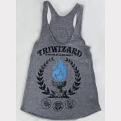 TriWizard Tournament Racerback Harry Potter Tank Top. The Blue Flame!