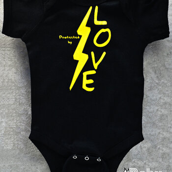 Harry Potter Baby Onesie - Protected By Love